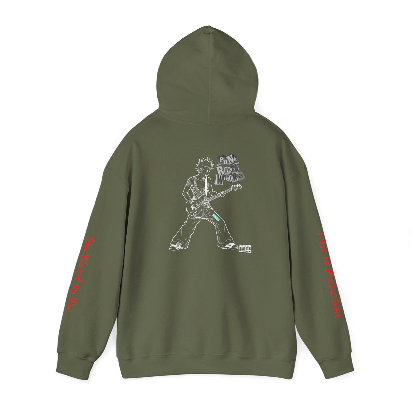 Custom YupStuff (Viva La Punk) Unisex Heavy Blend Hooded Sweatshirt