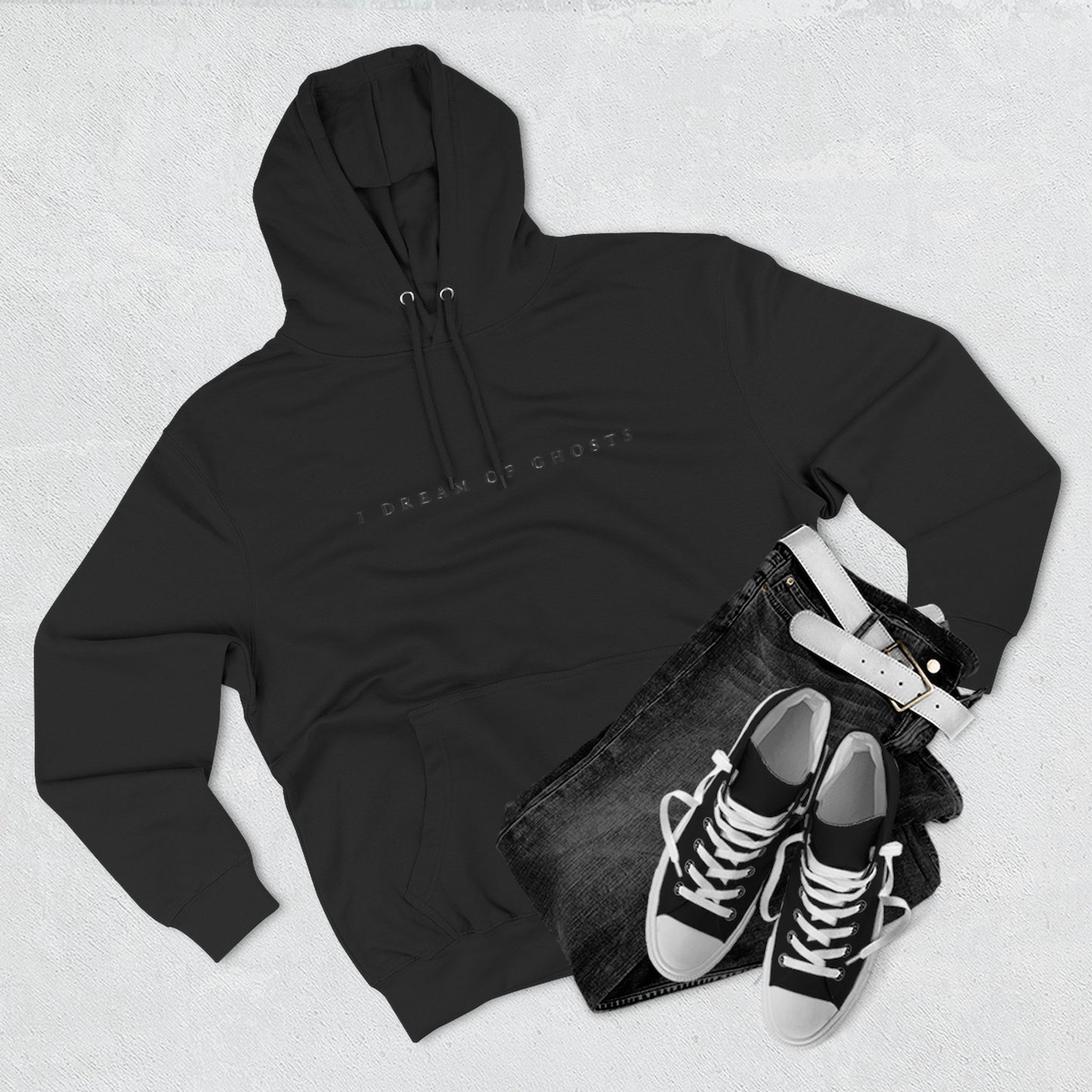 "CLOSE TO BREAKING" Custom YupStuff Three-Panel Fleece Hoodie