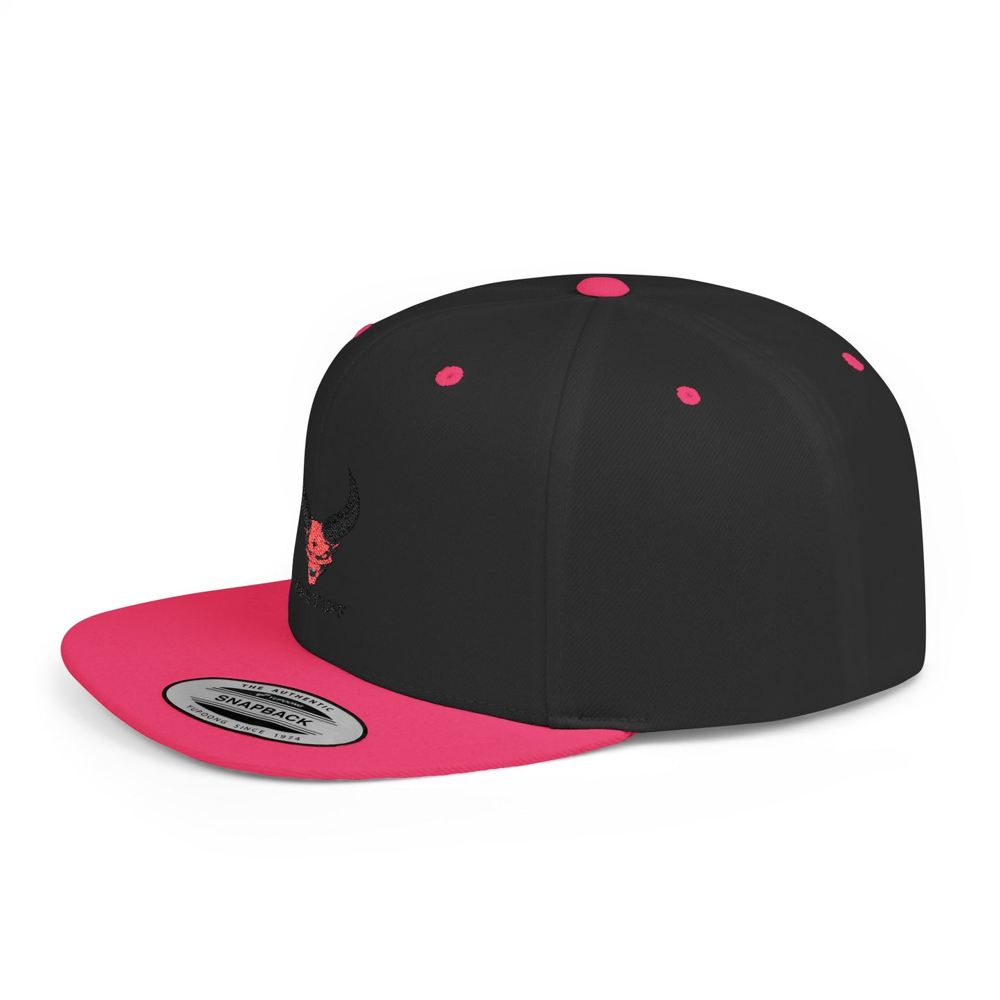 Custom YupStuff Bold Flat Bill Snapback Hat