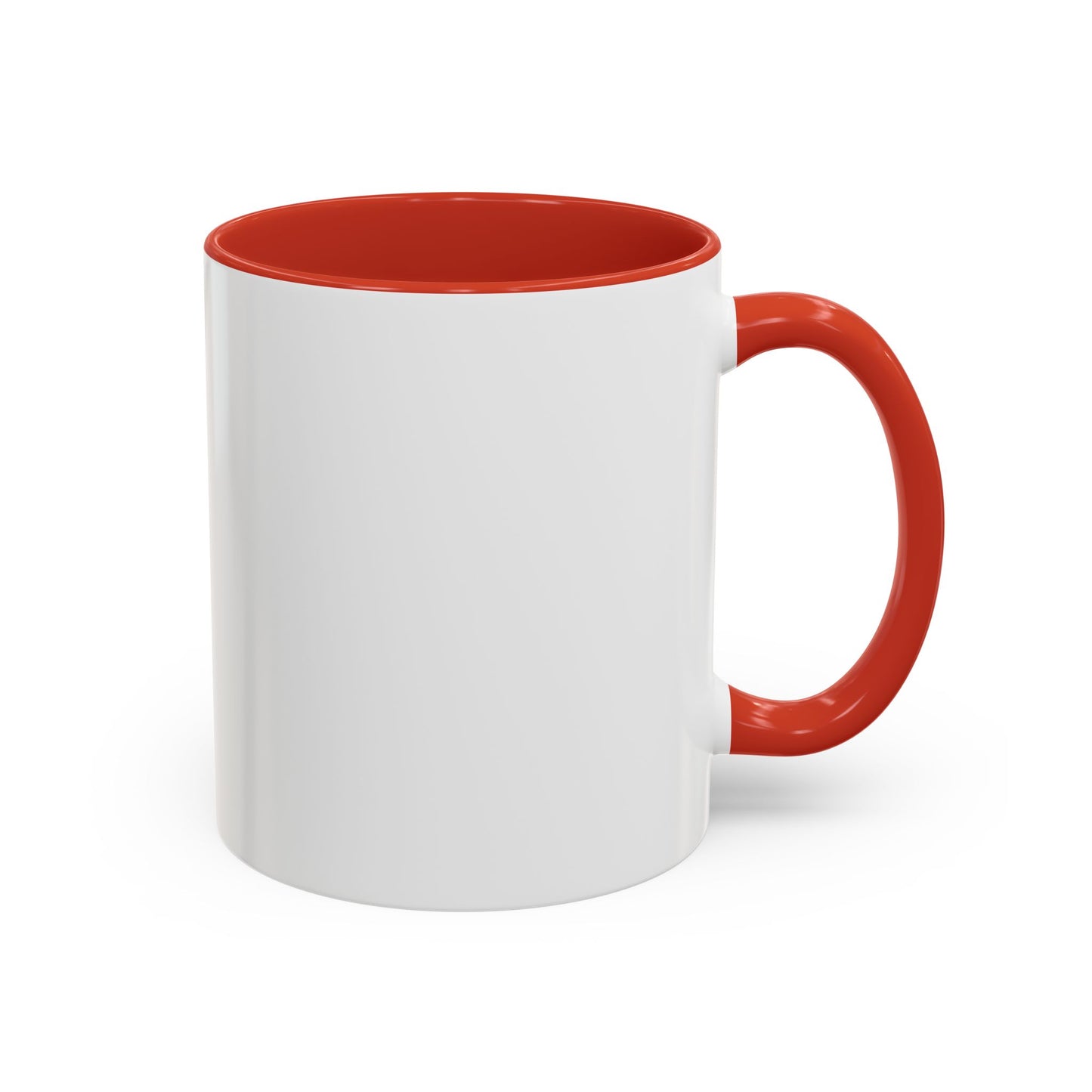 Custom YupStuff Accent Coffee Mug | Unique Gift for Coffee Lovers, Halloween Decor, Office, Home, Funny Mugs, Devil Design