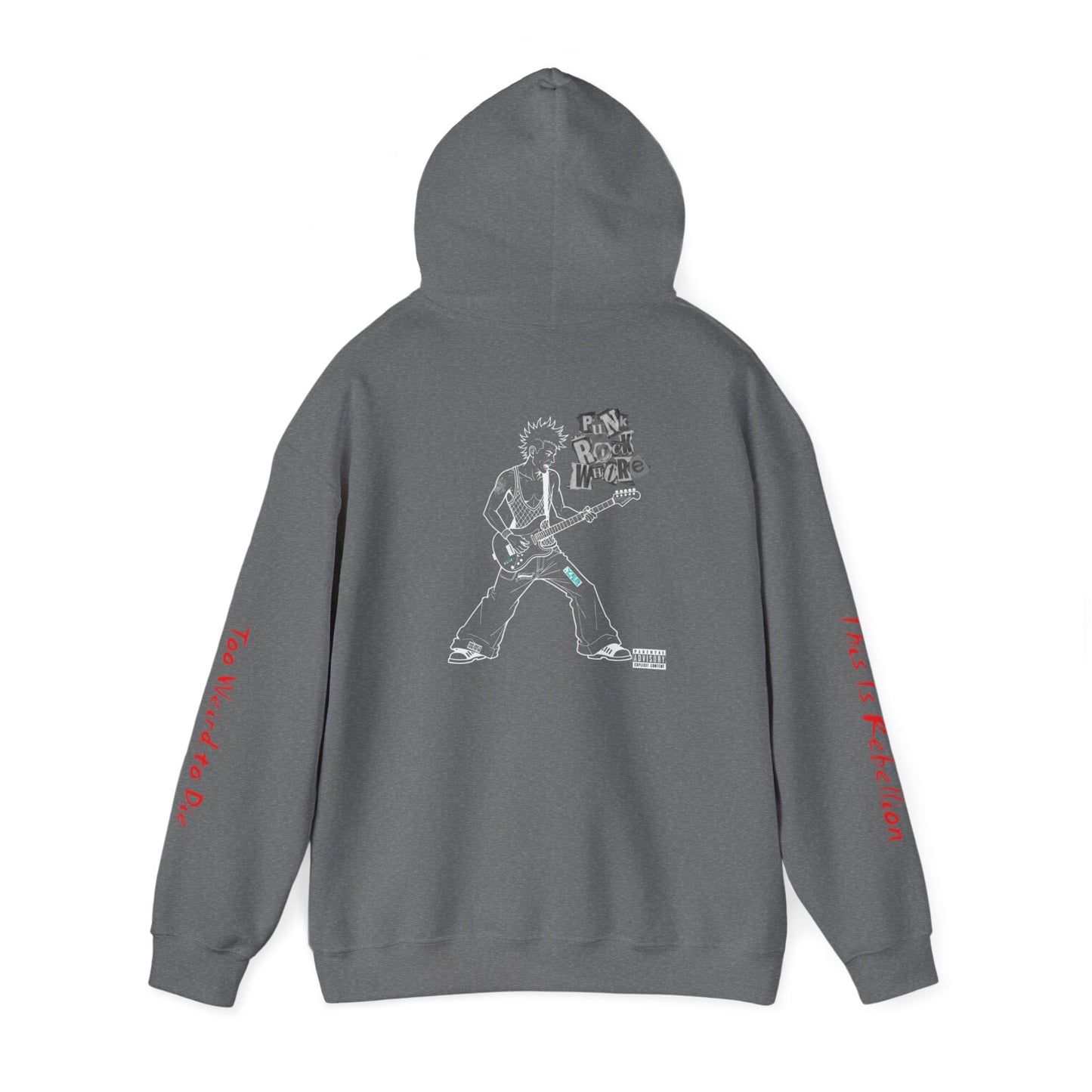 Custom YupStuff (Viva La Punk) Unisex Heavy Blend Hooded Sweatshirt