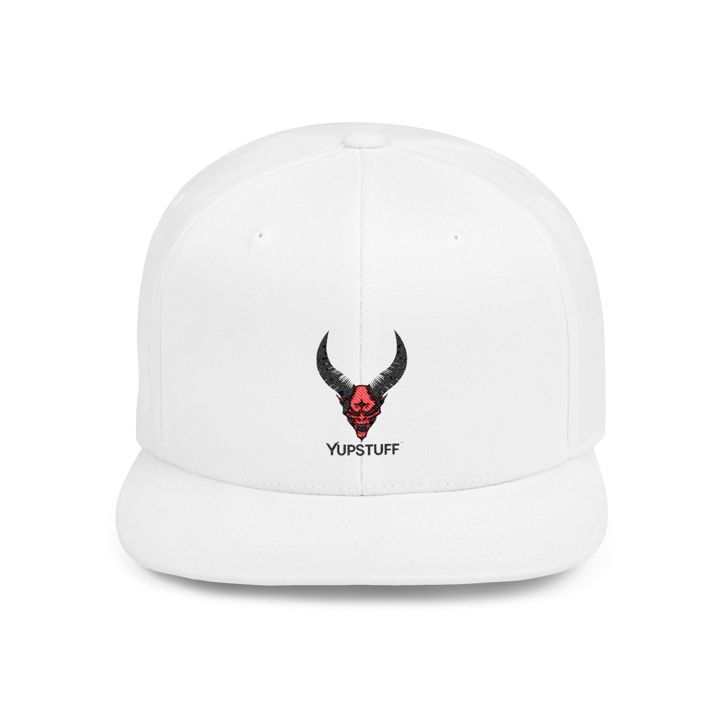 Custom YupStuff Bold Flat Bill Snapback Hat