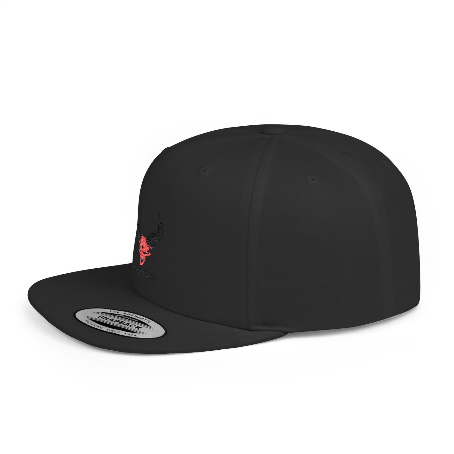 Custom YupStuff Bold Flat Bill Snapback Hat