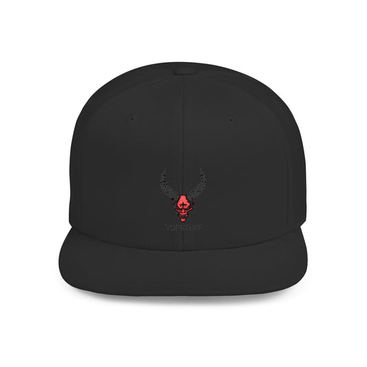 Custom YupStuff Bold Flat Bill Snapback Hat