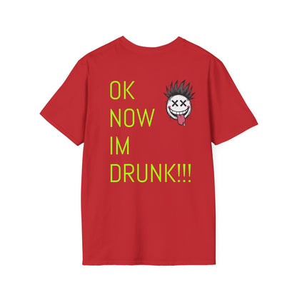 “I’m Not Drunk, I’m Punk” – Custom YupStuff Skull & Beers Graphic Tee