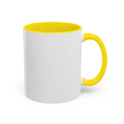 Custom YupStuff Accent Coffee Mug | Unique Gift for Coffee Lovers, Halloween Decor, Office, Home, Funny Mugs, Devil Design