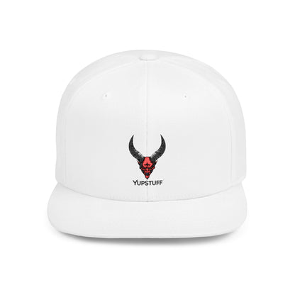 Custom YupStuff Bold Flat Bill Snapback Hat