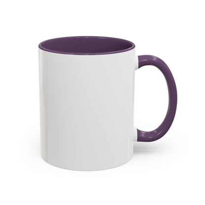 Custom YupStuff Accent Coffee Mug | Unique Gift for Coffee Lovers, Halloween Decor, Office, Home, Funny Mugs, Devil Design